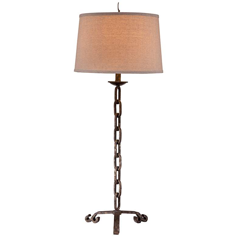 Image 1 Links Metal Medium Table Lamp