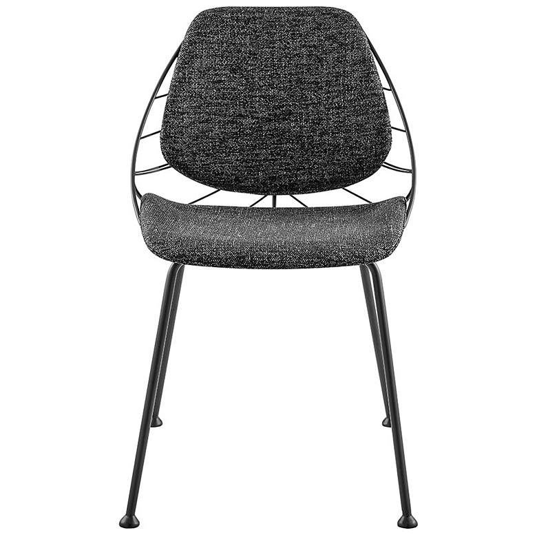 Image 3 Linnea Black Fabric Side Chairs Set of 2 more views