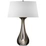 Lino 25.3" High Bronze Table Lamp With Natural Anna Shade