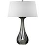 Lino 25.3" High Natural Iron Table Lamp With Natural Anna Shade