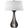 Lino 25.3" High Oil Rubbed Bronze Table Lamp With Natural Anna Shade