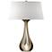 Lino 25.3" High Soft Gold Table Lamp With Flax Shade