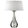 Lino 25.3" High Sterling Table Lamp With Flax Shade