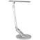 Linx Silver LED Desk Lamp