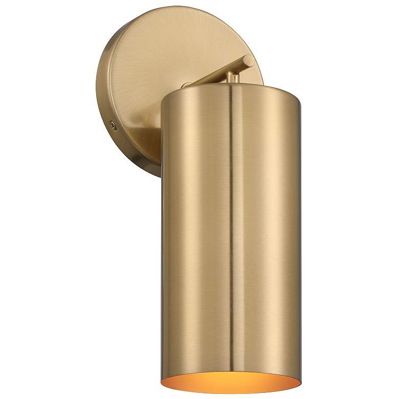 Image 1 Lio 1-Light Wall Sconce in Noble Brass by Breegan Jane