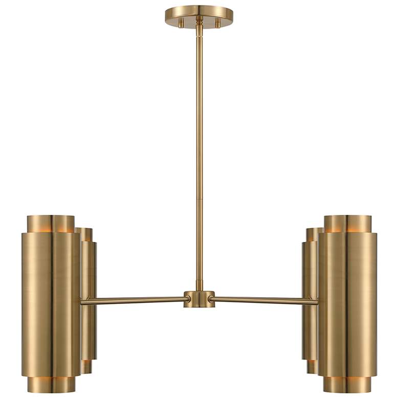 Image 5 Lio 8-Light Chandelier in Noble Brass by Breegan Jane more views