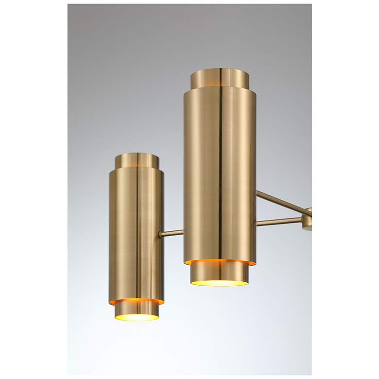 Image 6 Lio 8-Light Chandelier in Noble Brass by Breegan Jane more views
