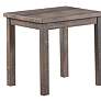 Lionne Rustic Natural Wood 3-Piece Coffee Table Set
