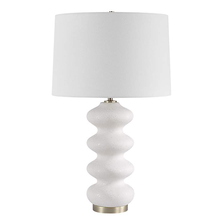 Image 4 Liora 26 1/4" White Porcelain Table Lamp more views