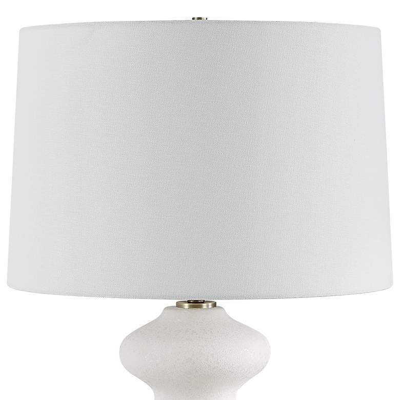 Image 5 Liora 26 1/4" White Porcelain Table Lamp more views