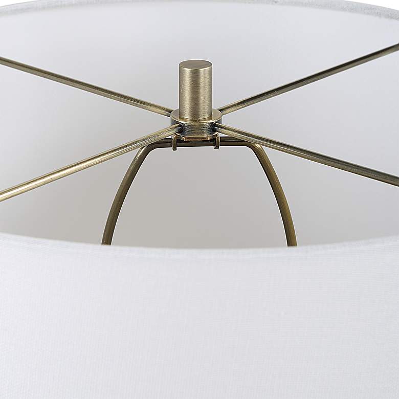 Image 6 Liora 26 1/4" White Porcelain Table Lamp more views