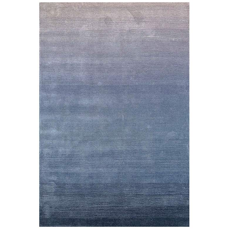 Image 2 Liora Manne Arca 920633 42"x66" Denim Ombre Wool Area Rug