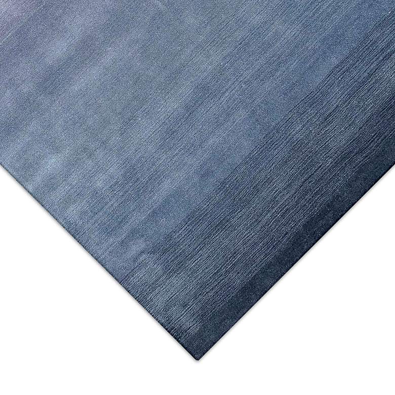 Image 4 Liora Manne Arca 920633 42"x66" Denim Ombre Wool Area Rug more views