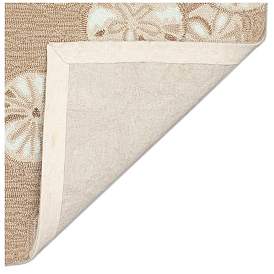 Image5 of Liora Manne Capri Sea Biscuit Indoor/Outdoor Area Rug Natural 2'6"x4' more views