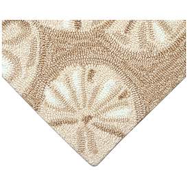 Image5 of Liora Manne Capri Sea Biscuit Indoor/Outdoor Area Rug Natural 2'x5' more views