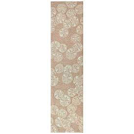 Image2 of Liora Manne Capri Sea Biscuit Indoor/Outdoor Area Rug Natural 2'x8'
