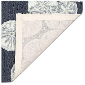 Image5 of Liora Manne Capri Sea Biscuit Indoor/Outdoor Area Rug Navy 5'x7'6" more views