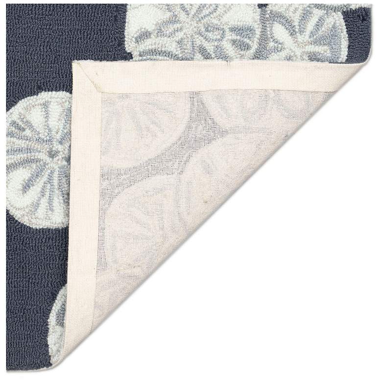 Image 5 Liora Manne Capri Sea Biscuit Indoor/Outdoor Area Rug Navy 7'6"x9'6" more views
