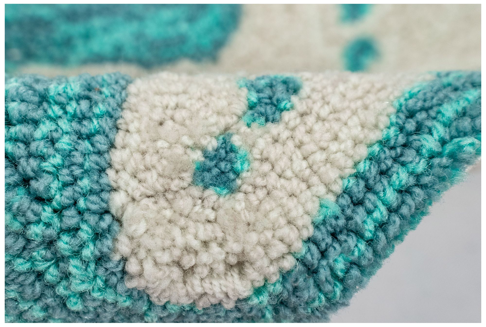 Liora Manne Capri Starfish Indoor/Outdoor Area Rug Aqua 2'x5'