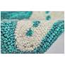 Liora Manne Capri Starfish Indoor/Outdoor Area Rug Aqua 2'x5'