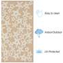 Thumbnail3 of Liora Manne Capri Starfish Indoor/Outdoor Area Rug Neutral 2'x3' more views
