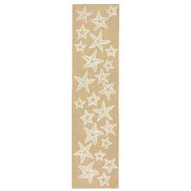 Image2 of Liora Manne Capri Starfish Indoor/Outdoor Area Rug Neutral 2'x5'