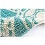 7_Liora Manne Capri Turtle Indoor/Outdoor Area Rug Aqua 2'x5' more views