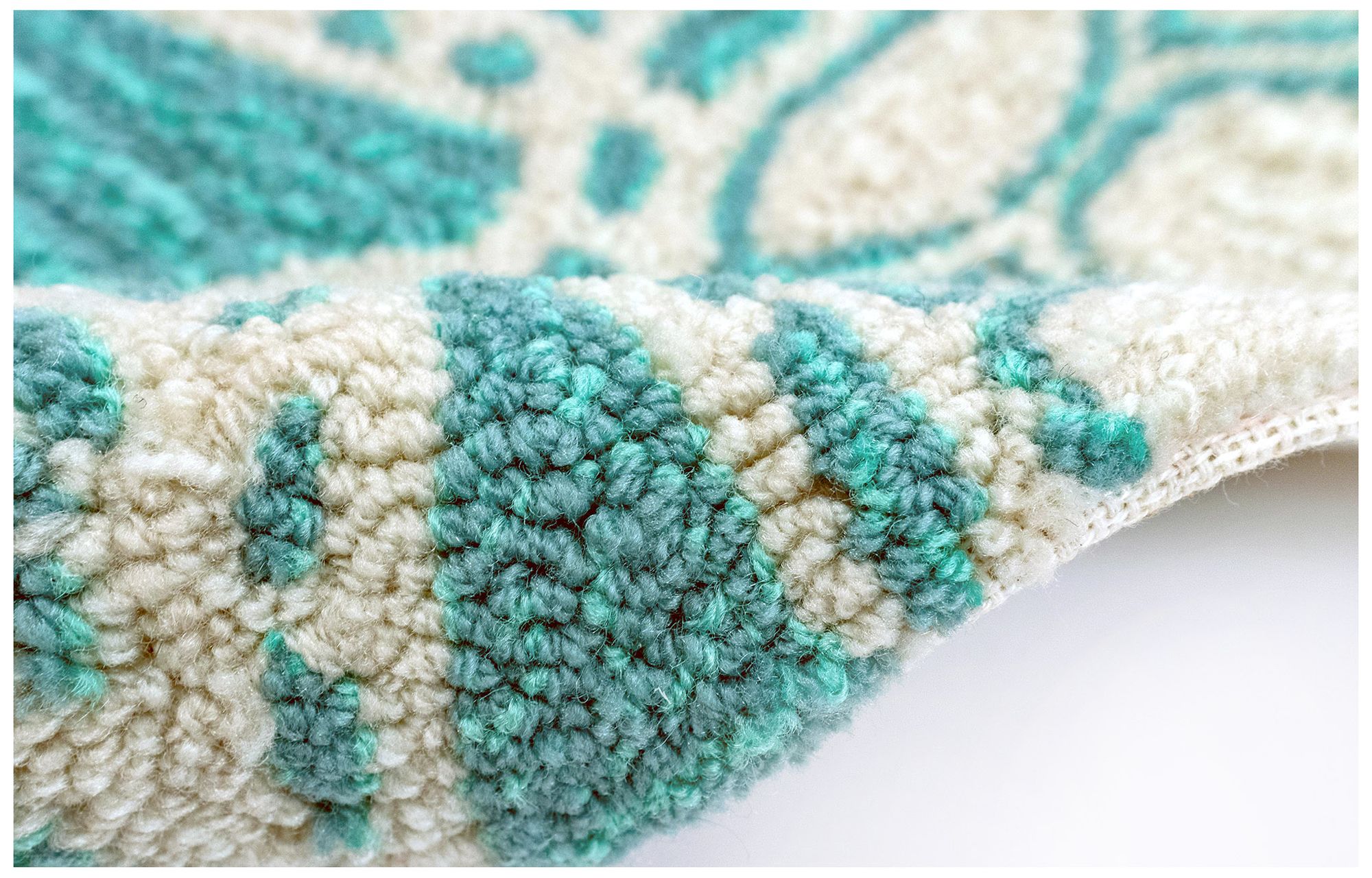 Liora Manne Capri Turtle Indoor/Outdoor Area Rug Aqua 3'6"x5'6"