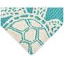 6_Liora Manne Capri Turtle Indoor/Outdoor Area Rug Aqua 7'6"x9'6" more views