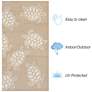 Thumbnail3 of Liora Manne Capri Turtle Indoor/Outdoor Area Rug Neutral 1'8"x2'6" more views