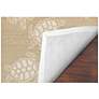 Thumbnail4 of Liora Manne Capri Turtle Indoor/Outdoor Area Rug Neutral 1'8"x2'6" more views