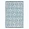 Liora Manne Carmel Antique Tile Indoor/Outdoor Rug Aqua