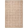 Liora Manne Carmel Antique Tile Indoor/Outdoor Rug Sand 4&#39;10" x 7&