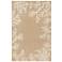 Liora Manne Carmel Coral Border Indoor/Outdoor Rug Sand
