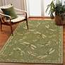 Thumbnail1 of Liora Manne Carmel Dragonfly Indoor/Outdoor Rug Green 7'10" x 9