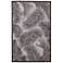 Liora Manne Carmel Fronds Indoor/Outdoor Rug Black