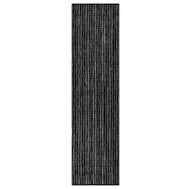 Image1 of Liora Manne Carmel Texture Stripe Indoor/Outdoor Rug Black 1'11" x