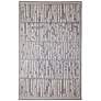 Liora Manne Cove Bamboo Indoor/Outdoor Rug Blue 5&#39;3" x 7&#39;3&quo