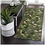 1_Liora Manne Esencia Bee Free Indoor/Outdoor Mat Green 1'11"x4'11"