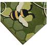 6_Liora Manne Esencia Bee Free Indoor/Outdoor Mat Green 1'11"x4'11" more views