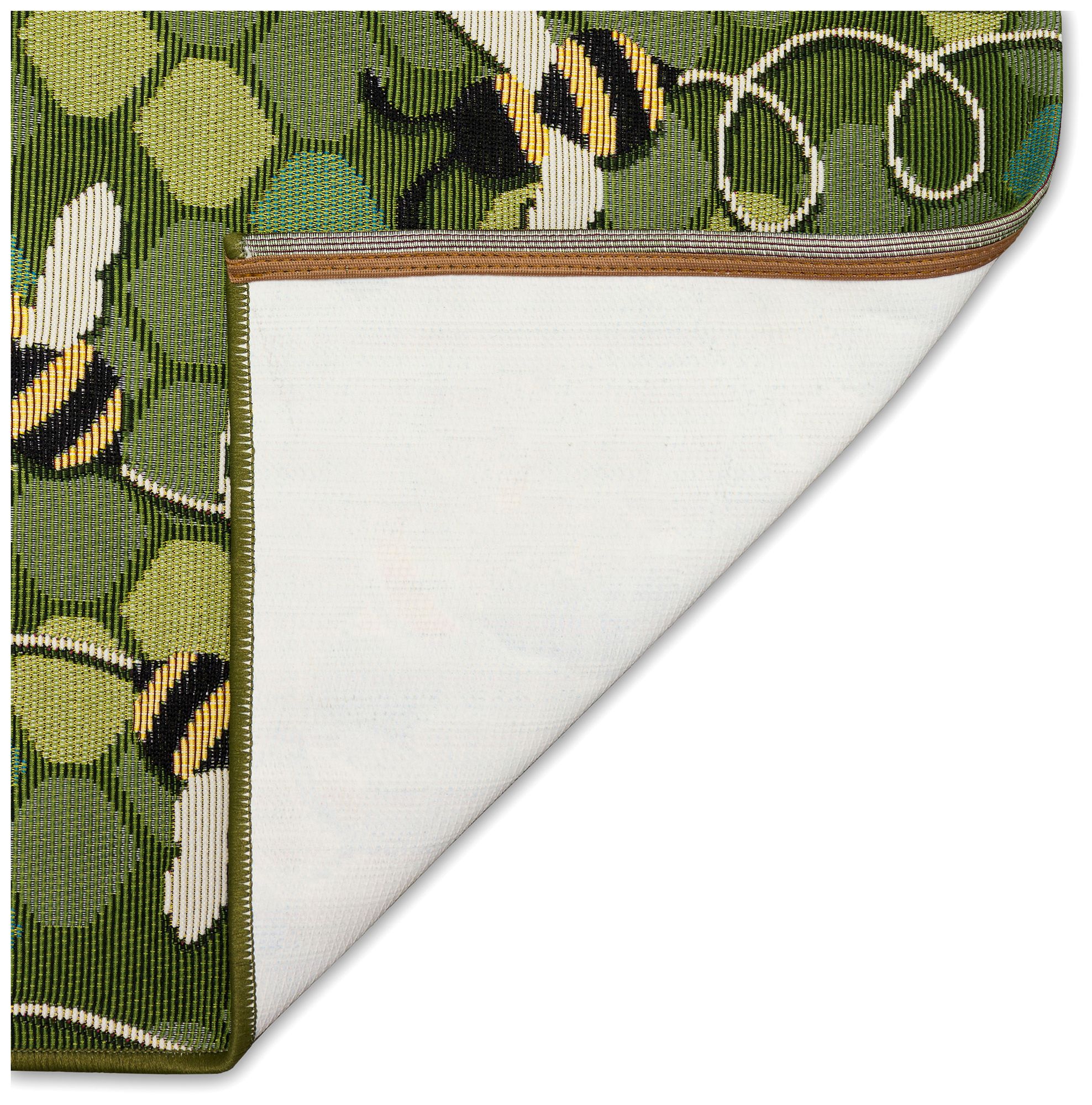 Liora Manne Esencia Bee Free Indoor/Outdoor Mat Green 2'5"x3'11"