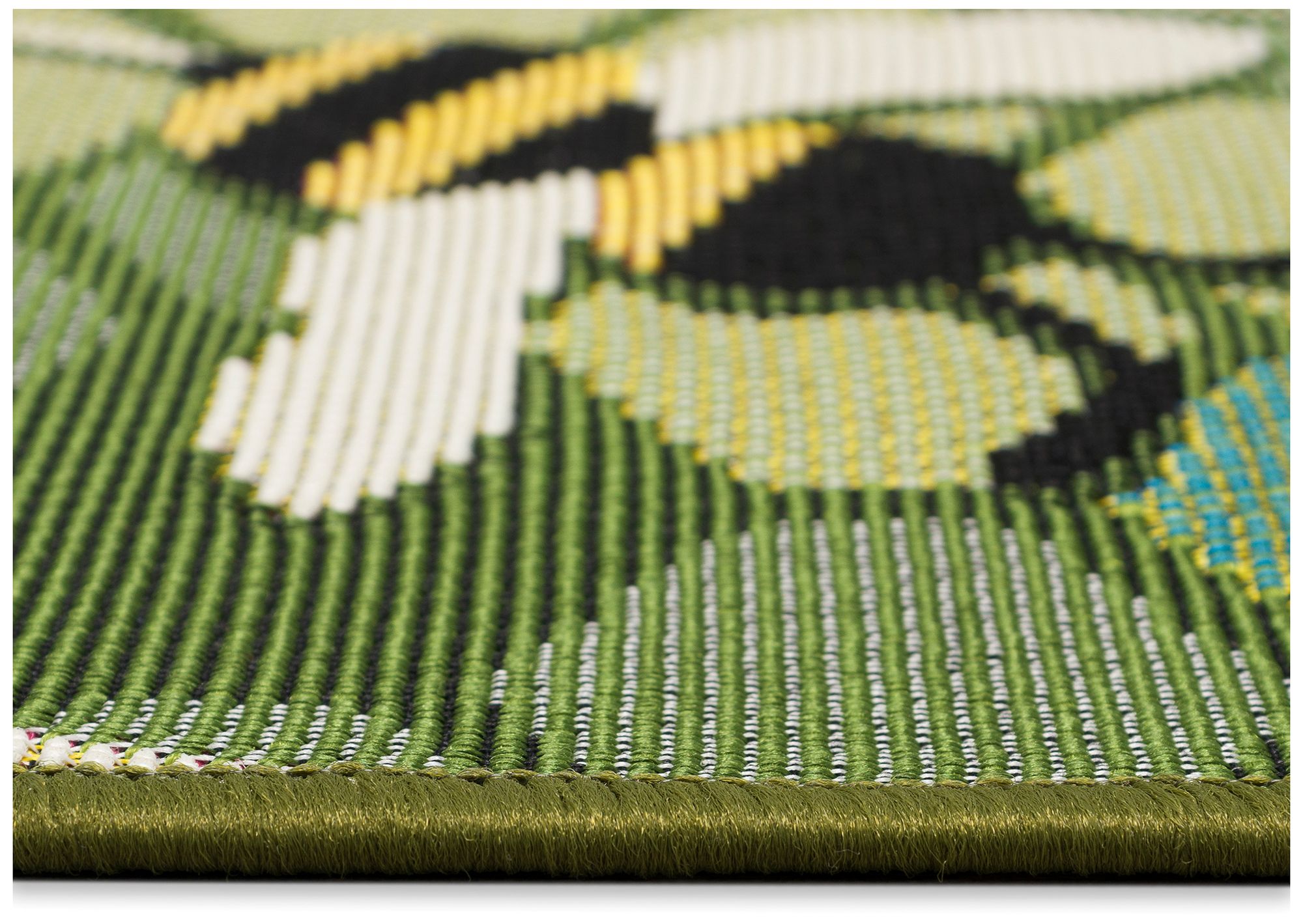 Liora Manne Esencia Bee Free Indoor/Outdoor Mat Green 2'5"x3'11"