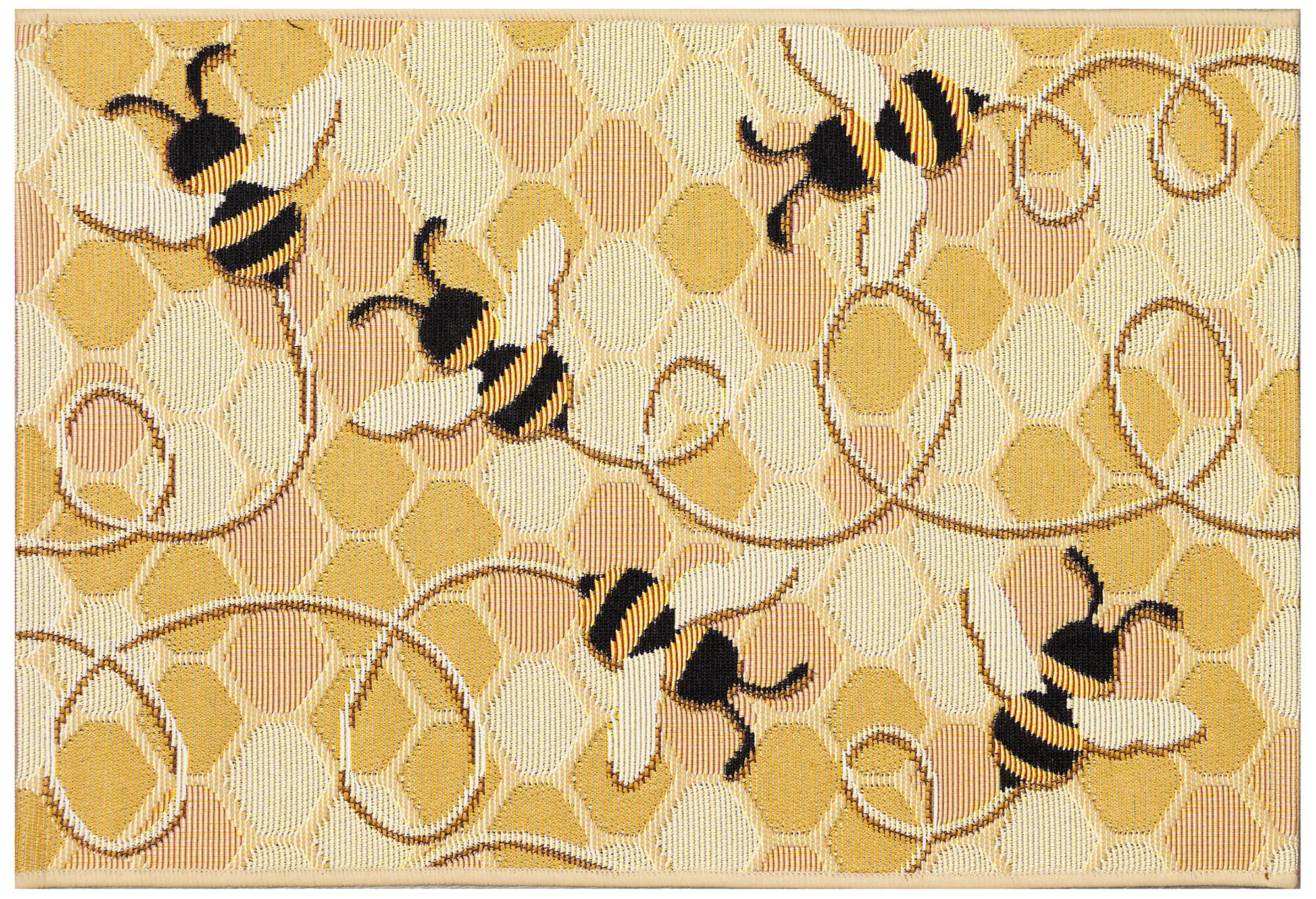 Image 2 Liora Manne Esencia Bee Free Indoor/Outdoor Mat Honey 2'5"x3'1