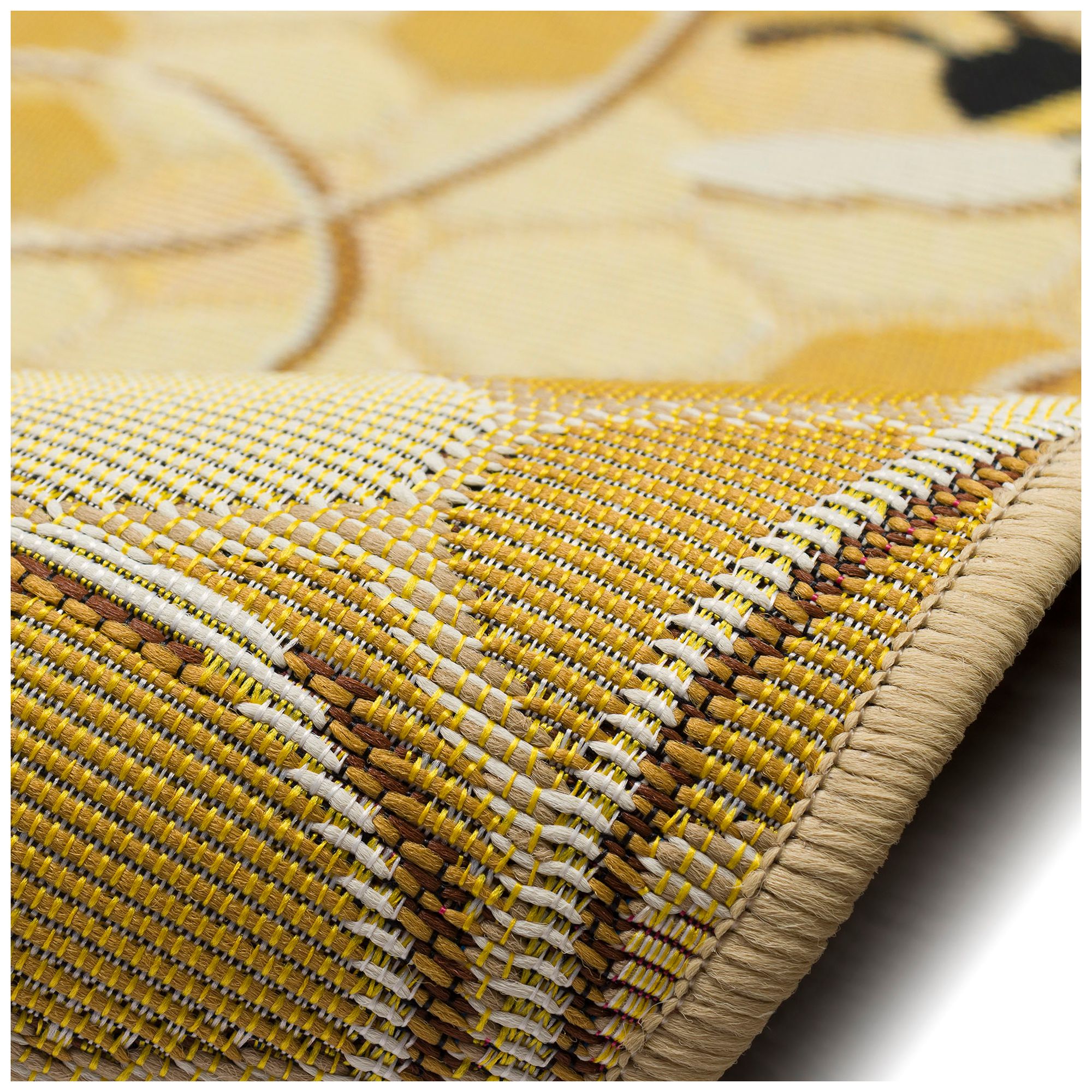 Liora Manne Esencia Bee Free Indoor/Outdoor Mat Honey 2'5"x3'1