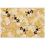 2_Liora Manne Esencia Bee Free Indoor/Outdoor Mat Honey 2'5"x3'11"