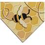 6_Liora Manne Esencia Bee Free Indoor/Outdoor Mat Honey 2'5"x3'11" more views