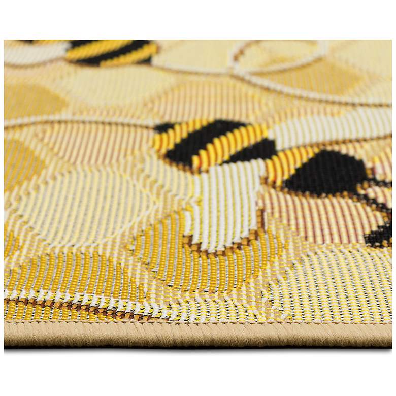 Image 7 Liora Manne Esencia Bee Free Indoor/Outdoor Mat Honey 2'5"x3'11" more views