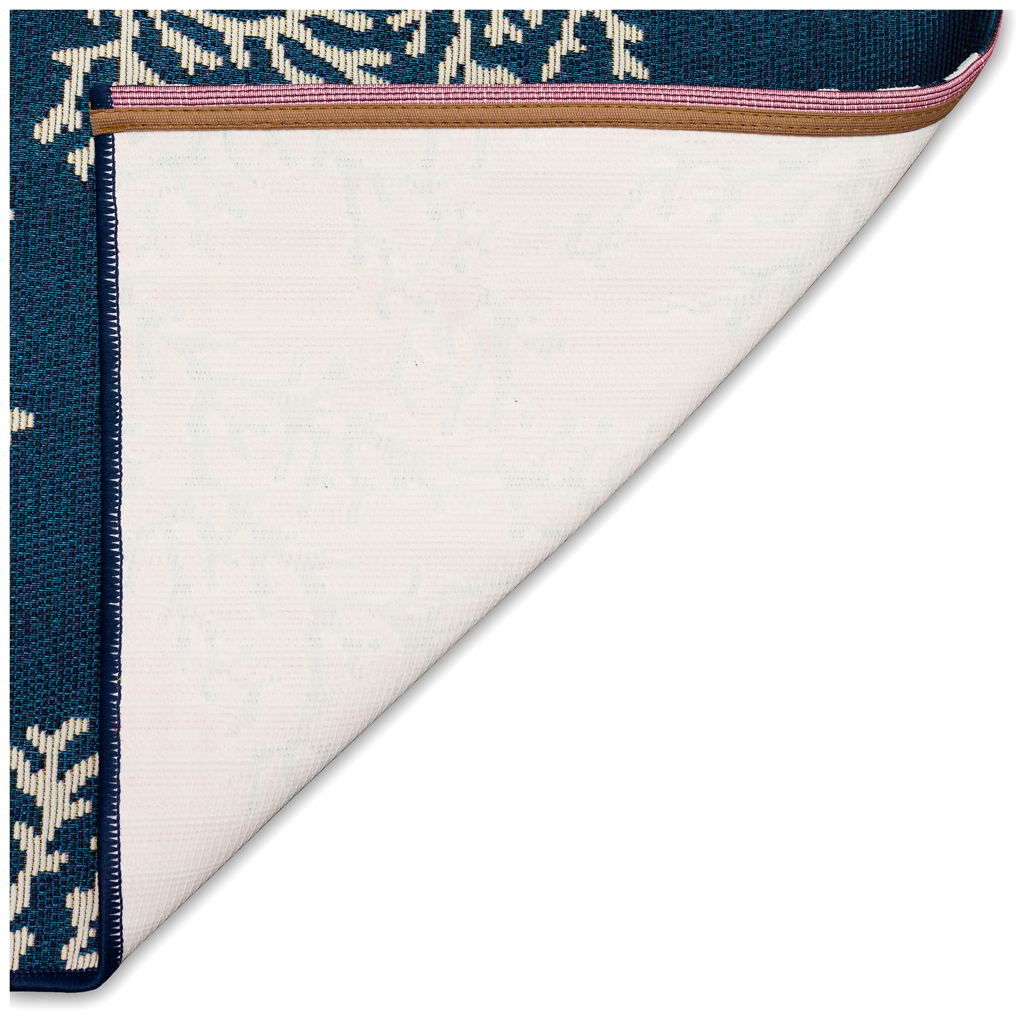 Image 4 Liora Manne Esencia Coral Edge Indoor/Outdoor Mat Navy 1'11"x4' more views