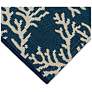 5_Liora Manne Esencia Coral Edge Indoor/Outdoor Mat Navy 1'11"x4'11" more views