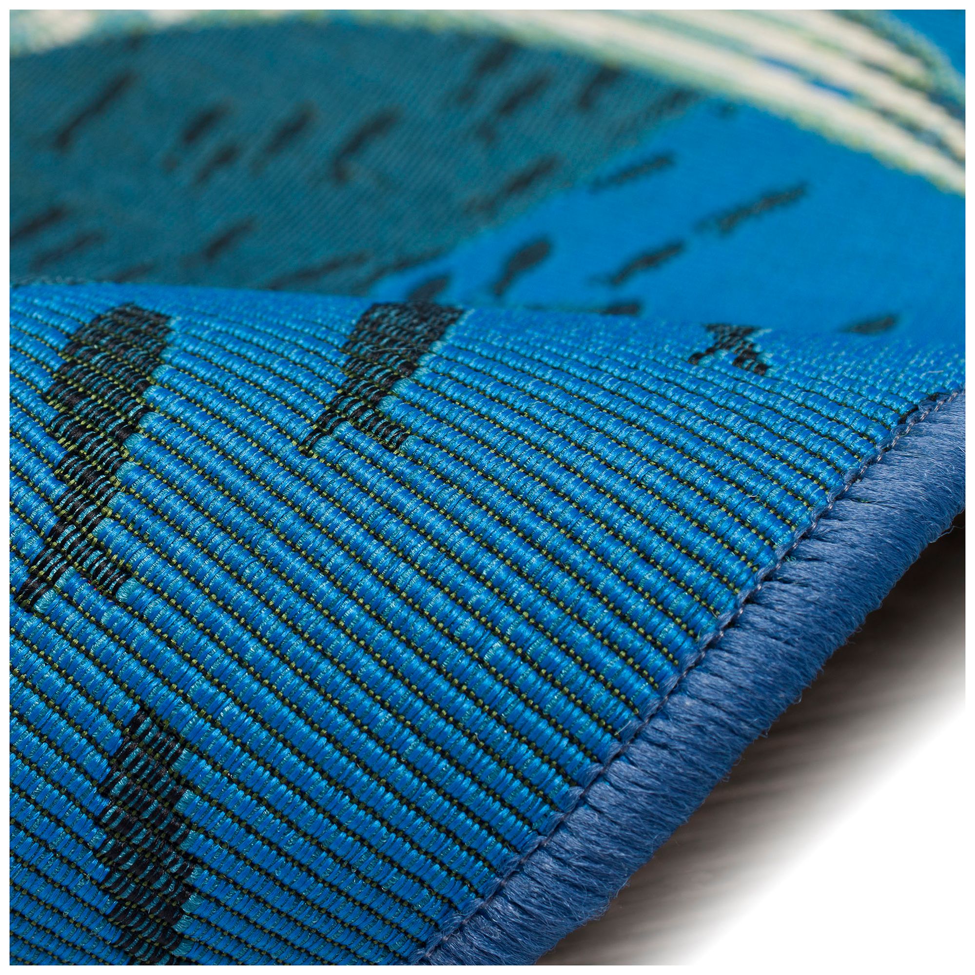 Liora Manne Esencia Mermaids Are Real Indoor/Outdoor Mat Ocean 1'11"x4'11"